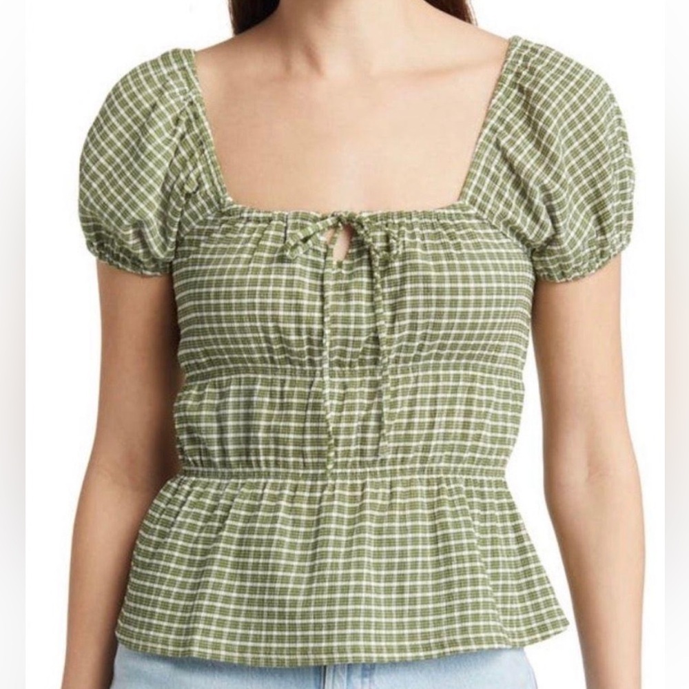 Madewell Omaha Tiered Top